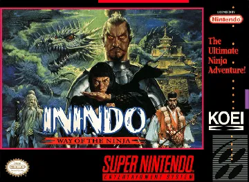 Inindo - Way of the Ninja (USA) box cover front